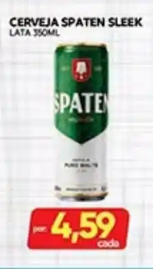 Novo Mix Cerveja spaten sleek oferta