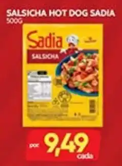 Novo Mix Salsicha hot dog sadia oferta