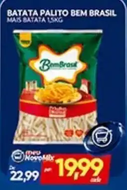 Novo Mix batata palito bem brasil oferta