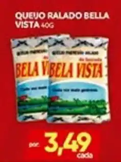 Queijo ralado bela vista