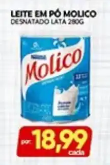 Novo Mix Leite em pó molico oferta