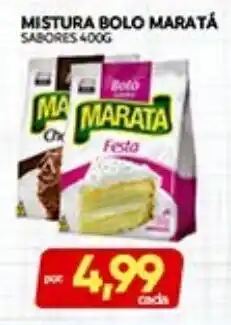 Novo Mix Mistura bolo marata sabores oferta