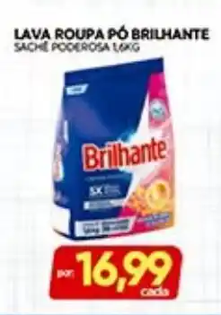 Novo Mix Lava roupa pó brilhante oferta