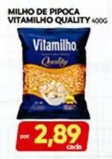 Novo Mix Milho de pipoca vitamilho quality oferta
