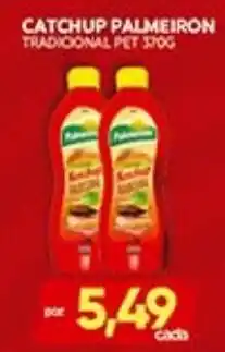 Novo Mix Catchup palmeirão tradicional oferta