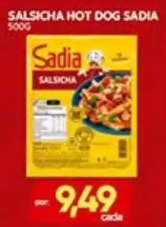 Novo Mix Salsicha hot dog sadia oferta
