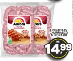 Juzan Linguiça p/ churrasco aurora oferta