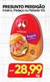 Novo Mix Presunto perdigão oferta