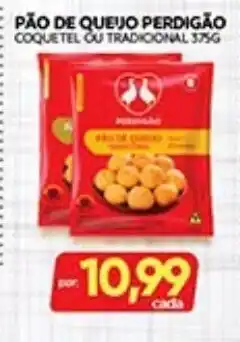 Novo Mix Pão de queijo perdigão oferta