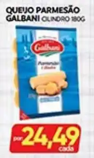 Novo Mix Queijo parmesão galbani cilindro oferta