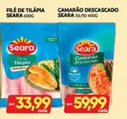Novo Mix Filé de tilápia seara oferta