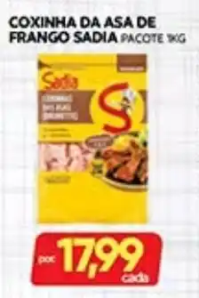 Novo Mix Coxinha da asa de frango sadia oferta