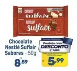 Supermercados Jau Serve Chocolate Nestlé Sufclair Sabores oferta
