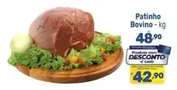 Supermercados Jau Serve Patinho bovino oferta