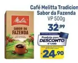 Supermercados Jau Serve Café Melitta Tradicional Sabor da Fazenda oferta