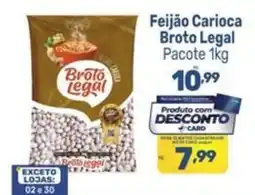 Supermercados Jau Serve Feijão Carioca Broto Legal oferta