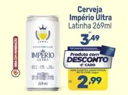 Supermercados Jau Serve Cerveja Império Ultra oferta