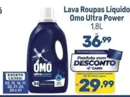 Supermercados Jau Serve Lava Roupas Líquido Omo Ultra Power oferta