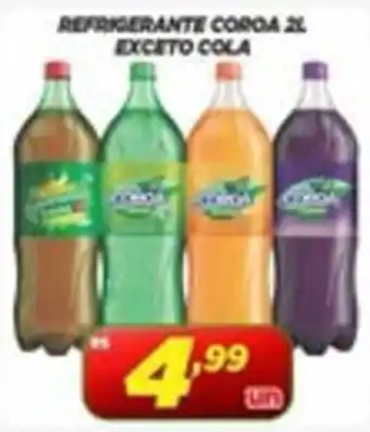 Refrigerante coroa 2l exceto cola