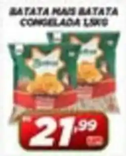 Nossa Rede Supermercados batata mais batata congelada liso oferta