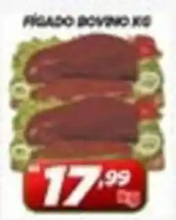 Nossa Rede Supermercados Figado bovino kg oferta