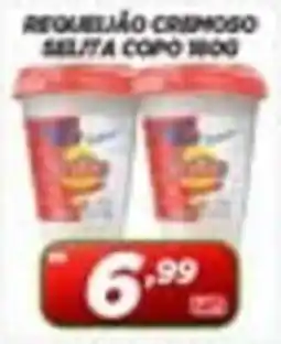 Nossa Rede Supermercados Requeijão cremoso selita copo 180g oferta