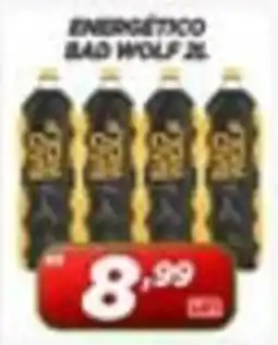 Nossa Rede Supermercados Energético bad wolf 2l oferta