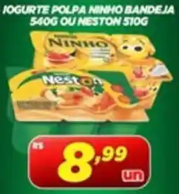 Nossa Rede Supermercados Iogurte polpa ninho bandeja oferta