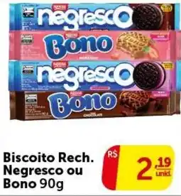 Pires Biscoito Rech. Negresco ou Bono oferta