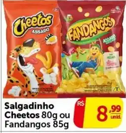 Pires Salgadinho Cheetos ou Fandangos oferta