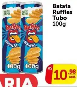 Pires Batata ruffles tubo oferta