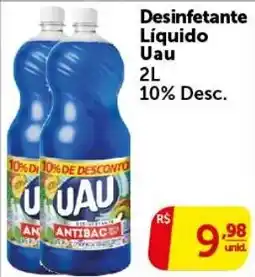 Pires Desinfetante Líquido Uau oferta