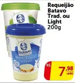 Pires Requeijão Batavo Trad. ou Light oferta