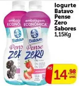 Pires Iogurte batavo pense zero sabores oferta
