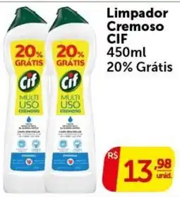 Pires Limpador Cremoso Cif oferta