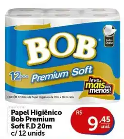 Pires Papel Higiênico Bob Premium Soft F.D oferta