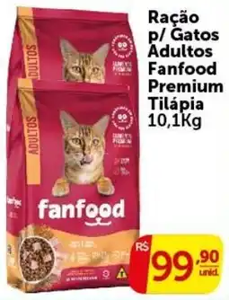 Pires Ração p/ Gatos Adultos Fanfood Premium Tilápia oferta