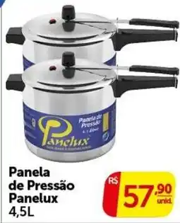 Pires Panela de Pressão Panelux oferta