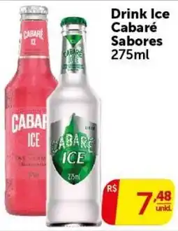 Pires Drink Ice Cabaré Sabores oferta