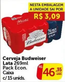 Pires Cerveja Budweiser oferta