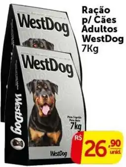 Pires Ração p/ Cães Adultos WestDog oferta