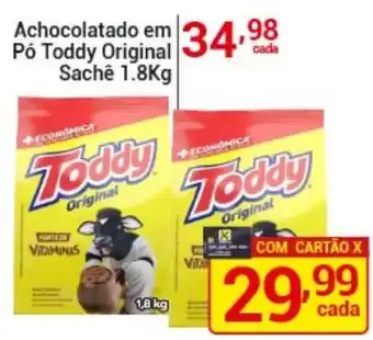 Achocolatado em pó toddy original