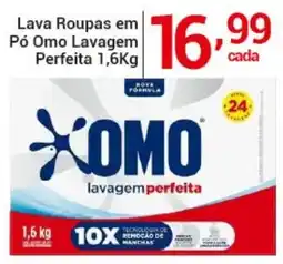 X Supermercados Lava Roupas em Pó Omo Lavagem Perfeita oferta