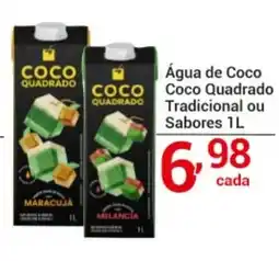 X Supermercados Água de Coco Coco Quadrado oferta