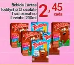 X Supermercados Bebida Láctea Toddy Chocolate Tradicional ou Levinho oferta