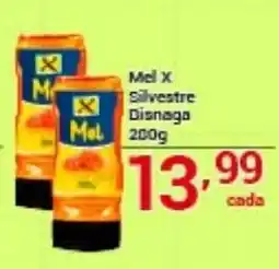 X Supermercados Mel X Silvestre Disnaga oferta