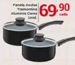 X Supermercados Panela Avulsa Tramontina Aluminio Cores Unid. oferta