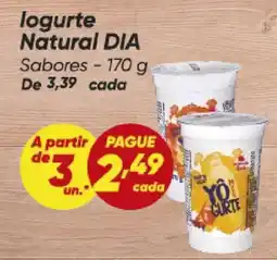 Dia logurte natural dia oferta