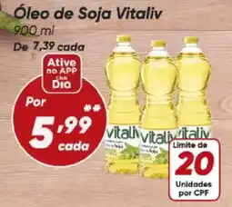 Dia Óleo de Soja Vitaliv oferta