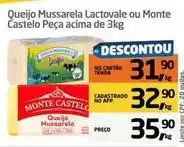 Tenda Atacado Lactovale - queijo mussarela lactovale ou monte peca acima de 3kg oferta